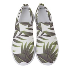 Tropical Leaves Women s Slip On Sneakers by goljakoff