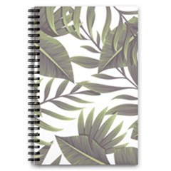 Tropical Leaves 5 5  X 8 5  Notebook by goljakoff