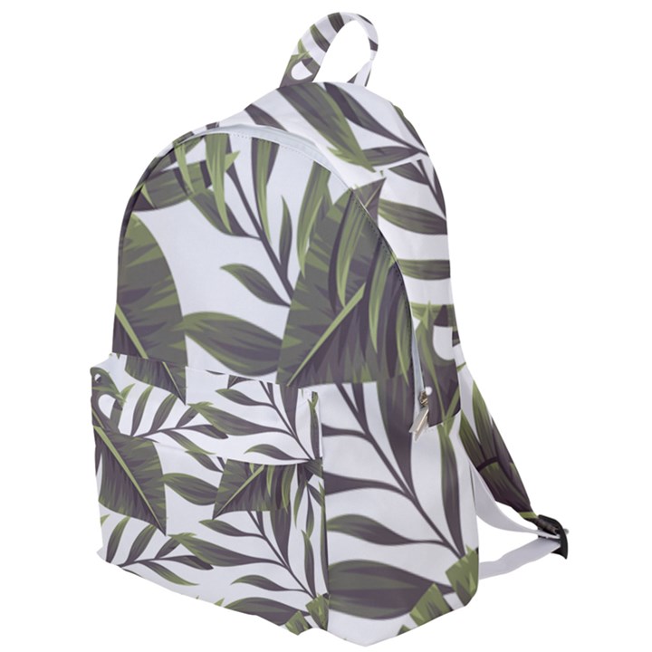 Tropical leaves The Plain Backpack