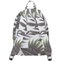 Tropical leaves The Plain Backpack View3