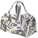 Tropical leaves Burner Gym Duffel Bag View1