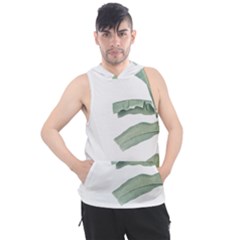 Palm Leaves Men s Sleeveless Hoodie by goljakoff