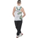 Palm leaves Men s Sleeveless Hoodie View2