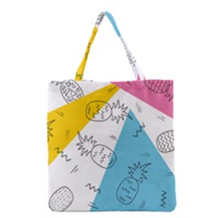 Modern Pineapples Grocery Tote Bag by goljakoff