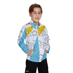 Modern Pineapples Kids  Windbreaker by goljakoff