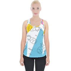 Modern Pineapples Piece Up Tank Top by goljakoff