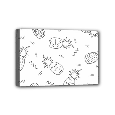 Pineapples Mini Canvas 6  X 4  (stretched) by goljakoff