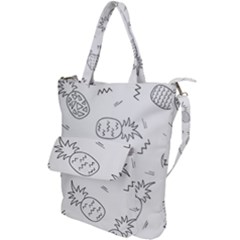 Pineapples Shoulder Tote Bag by goljakoff