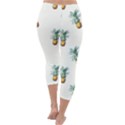 Tropical pineapples Capri Winter Leggings  View4