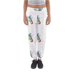 Tropical pineapples Women s Jogger Sweatpants