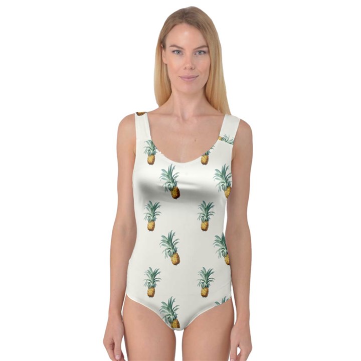 Tropical pineapples Princess Tank Leotard 