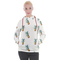 Tropical pineapples Women s Hooded Pullover