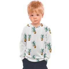 Tropical pineapples Kids  Overhead Hoodie