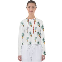 Tropical pineapples Women s Slouchy Sweat