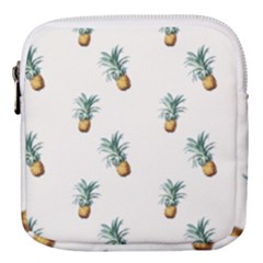 Tropical pineapples Mini Square Pouch