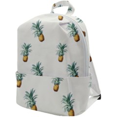 Tropical Pineapples Zip Up Backpack by goljakoff