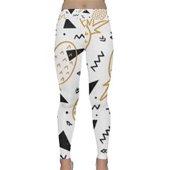 Golden pineapples Classic Yoga Leggings