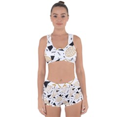 Golden Pineapples Racerback Boyleg Bikini Set by goljakoff