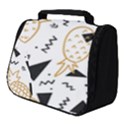 Golden pineapples Full Print Travel Pouch (Small) View1