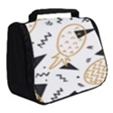 Golden pineapples Full Print Travel Pouch (Small) View2