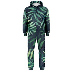 Green Leaves Hooded Jumpsuit (men)  by goljakoff