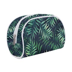 Green Leaves Makeup Case (small) by goljakoff