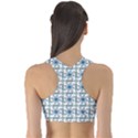 Azulejo style blue tiles Sports Bra View2