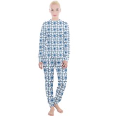 Azulejo Style Blue Tiles Women s Lounge Set by MintanArt