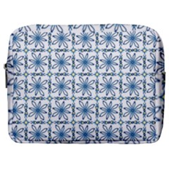 Azulejo Style Blue Tiles Make Up Pouch (large) by MintanArt