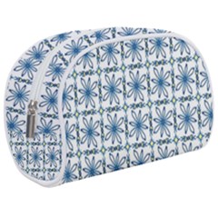 Azulejo Style Blue Tiles Makeup Case (medium) by MintanArt