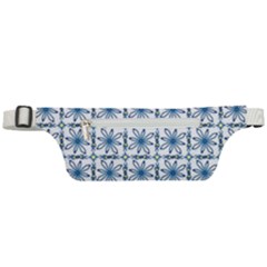 Azulejo Style Blue Tiles Active Waist Bag by MintanArt