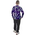 Floral blue pattern  Men s Pique Long Sleeve Tee View2