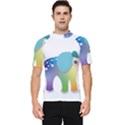 Illustrations Elephant Colorful Pachyderm Men s Short Sleeve Rash Guard View1