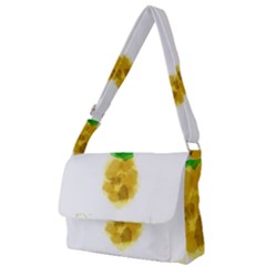 Pineapple Fruit Watercolor Painted Full Print Messenger Bag (s)