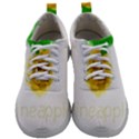 Pineapple Fruit Watercolor Painted Mens Athletic Shoes View1