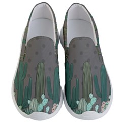 Cactus Plant Green Nature Cacti Men s Lightweight Slip Ons