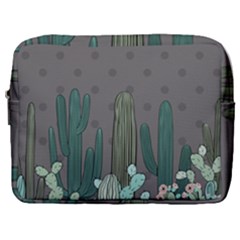 Cactus Plant Green Nature Cacti Make Up Pouch (large)