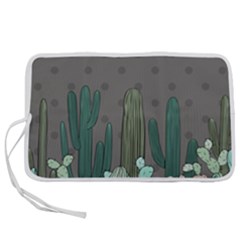 Cactus Plant Green Nature Cacti Pen Storage Case (s) by Mariart