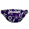 Floral blue pattern  Fanny Pack View2