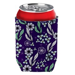 Floral Blue Pattern  Can Holder by MintanArt