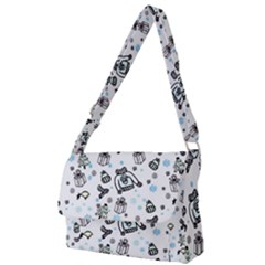 Winter Story Patern Full Print Messenger Bag (s) by MintanArt