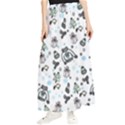 Winter story patern Maxi Chiffon Skirt View1