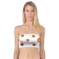 Tangerines Photo Motif Pattern Design Bandeau Top by dflcprintsclothing