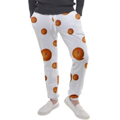 Tangerines Photo Motif Pattern Design Men s Jogger Sweatpants by dflcprintsclothing