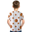 Tangerines Photo Motif Pattern Design Kids  Sport Mesh Tee View2