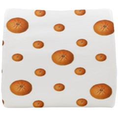 Tangerines Photo Motif Pattern Design Seat Cushion by dflcprintsclothing