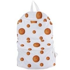 Tangerines Photo Motif Pattern Design Foldable Lightweight Backpack