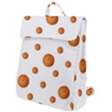 Tangerines Photo Motif Pattern Design Flap Top Backpack View1