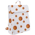 Tangerines Photo Motif Pattern Design Flap Top Backpack View2