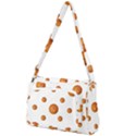 Tangerines Photo Motif Pattern Design Front Pocket Crossbody Bag View1